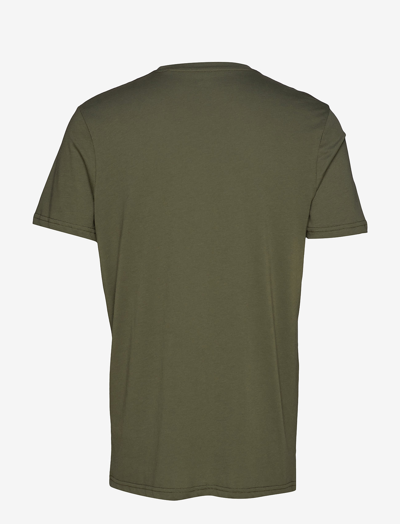 Alpha Industries - Basic T-Shirt BL - kortärmade t-shirts - dark olive - 1