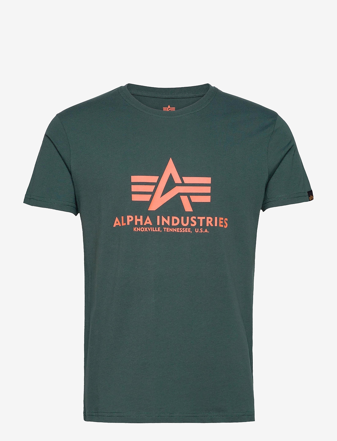 Alpha Industries - Basic T-Shirt - kortærmede t-shirts - dark petrol - 0