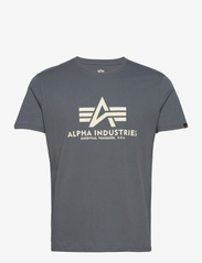 Alpha Industries - Basic T-Shirt - laveste priser - greyblack - 0