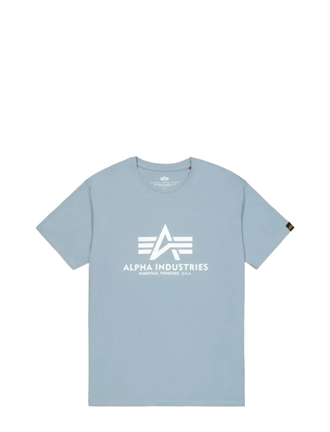 ALPHA INDUSTRIES Basic T-Shirt Bl Blau - M - Herren