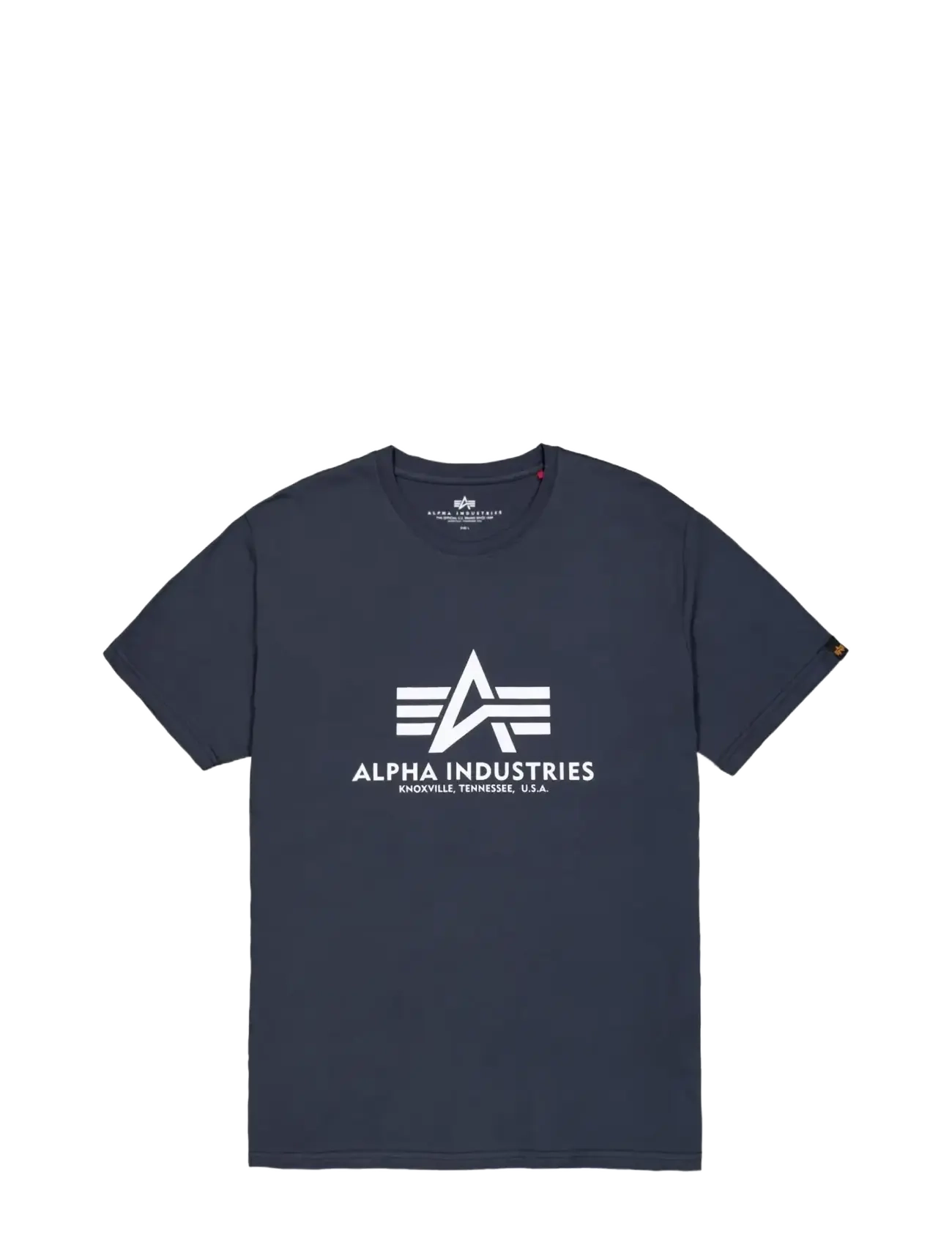 ALPHA INDUSTRIES Basic T-Shirt Bl Blau - L - Herren