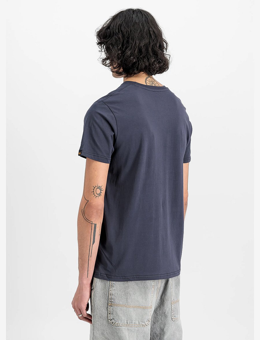 Alpha Industries - Basic T-Shirt BL - lühikeste varrukatega t-särgid - navy - 3