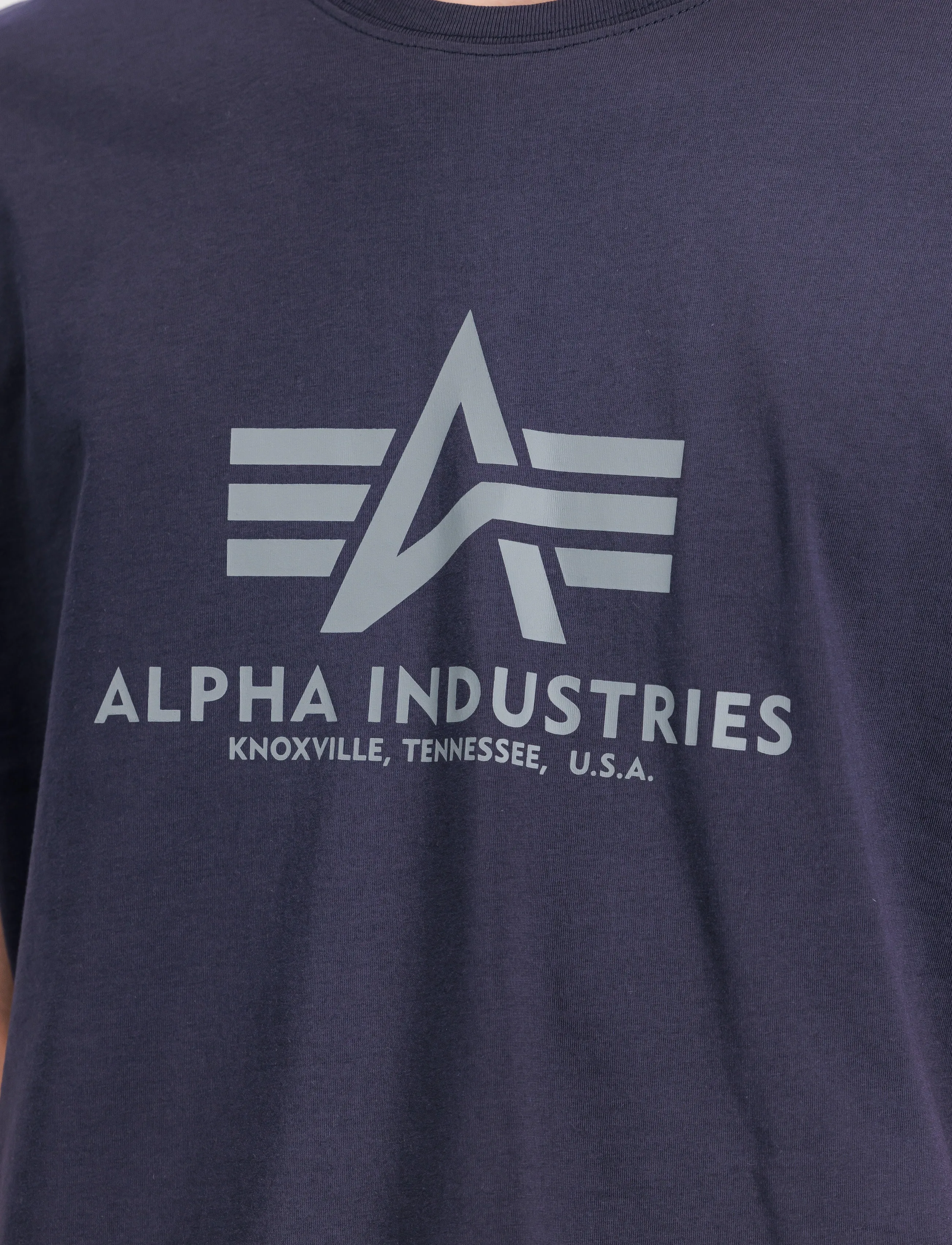 Alpha Industries - Basic T-Shirt - kurzärmelig - rep.blue - 4