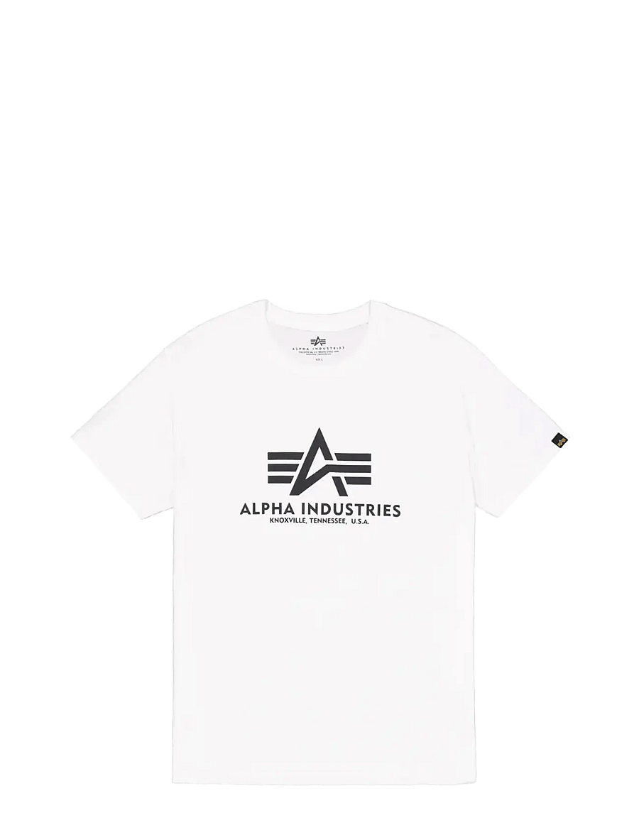 Alpha Industries - Basic T-Shirt BL - kortärmade t-shirts - white - 1