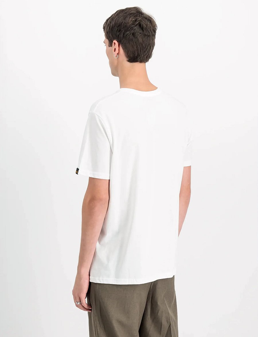 Alpha Industries - Basic T-Shirt BL - kortärmade t-shirts - white - 3
