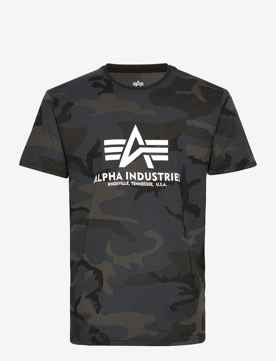 送料込★ALPHA INDUSTRIES★ Backprint Camo 半袖Tシャツ Shirt Alpha Industries White Camo T-shirt Alpha Industries