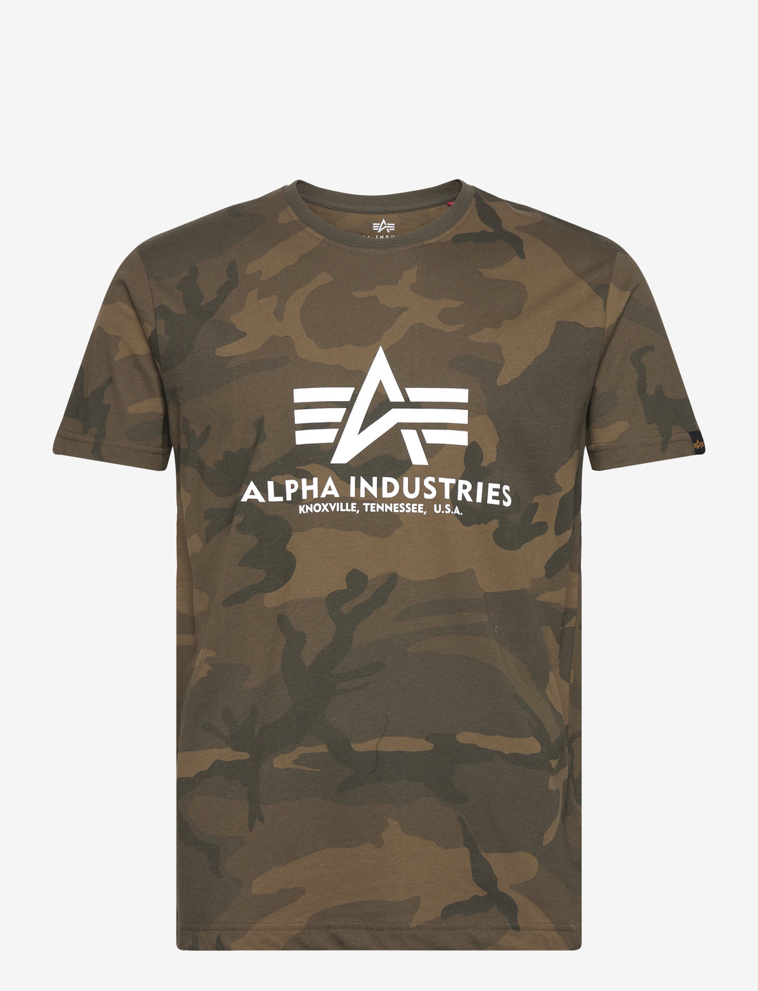 送料込★ALPHA INDUSTRIES★Tシャツ Basic Camo Tシャツ pha100501c_colivecamo_v239.