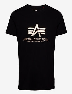 Basic T-Shirt Foil Print, Alpha Industries