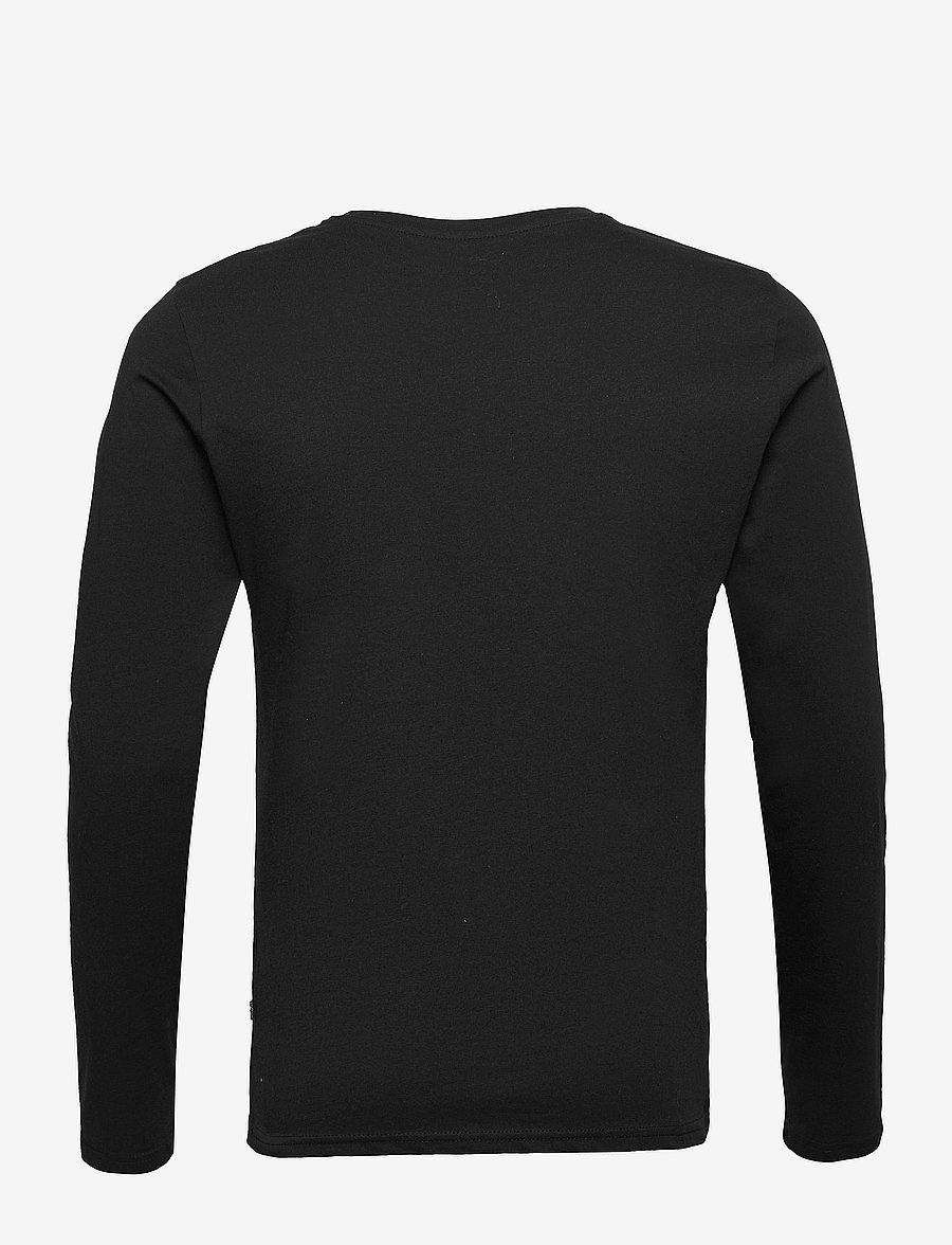 Alpha Industries - Basic Longsleeve BL - langærmede t-shirts - black - 2