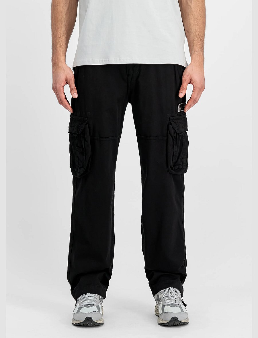 Alpha Industries - Jet Pant - cargohosen - black - 0