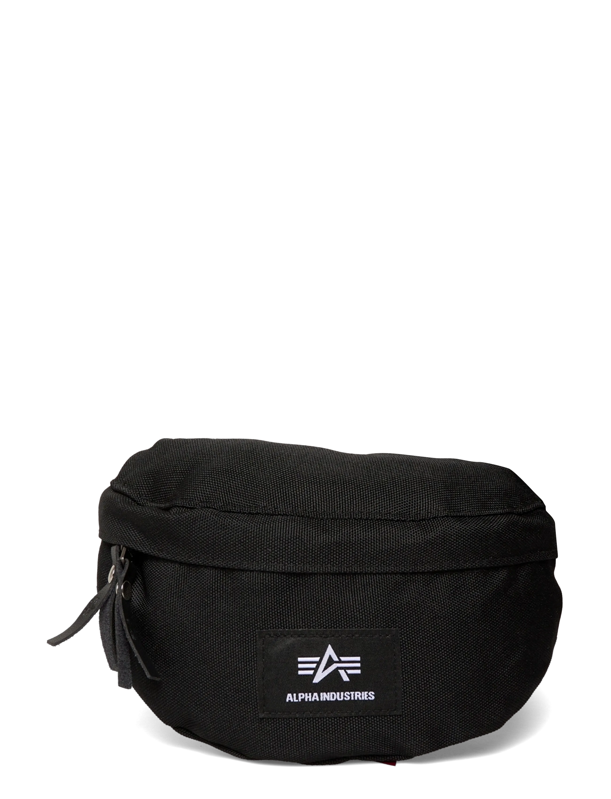 Alpha Industries Big A Oxford Waist Bag - Gürteltaschen - BLACK / black