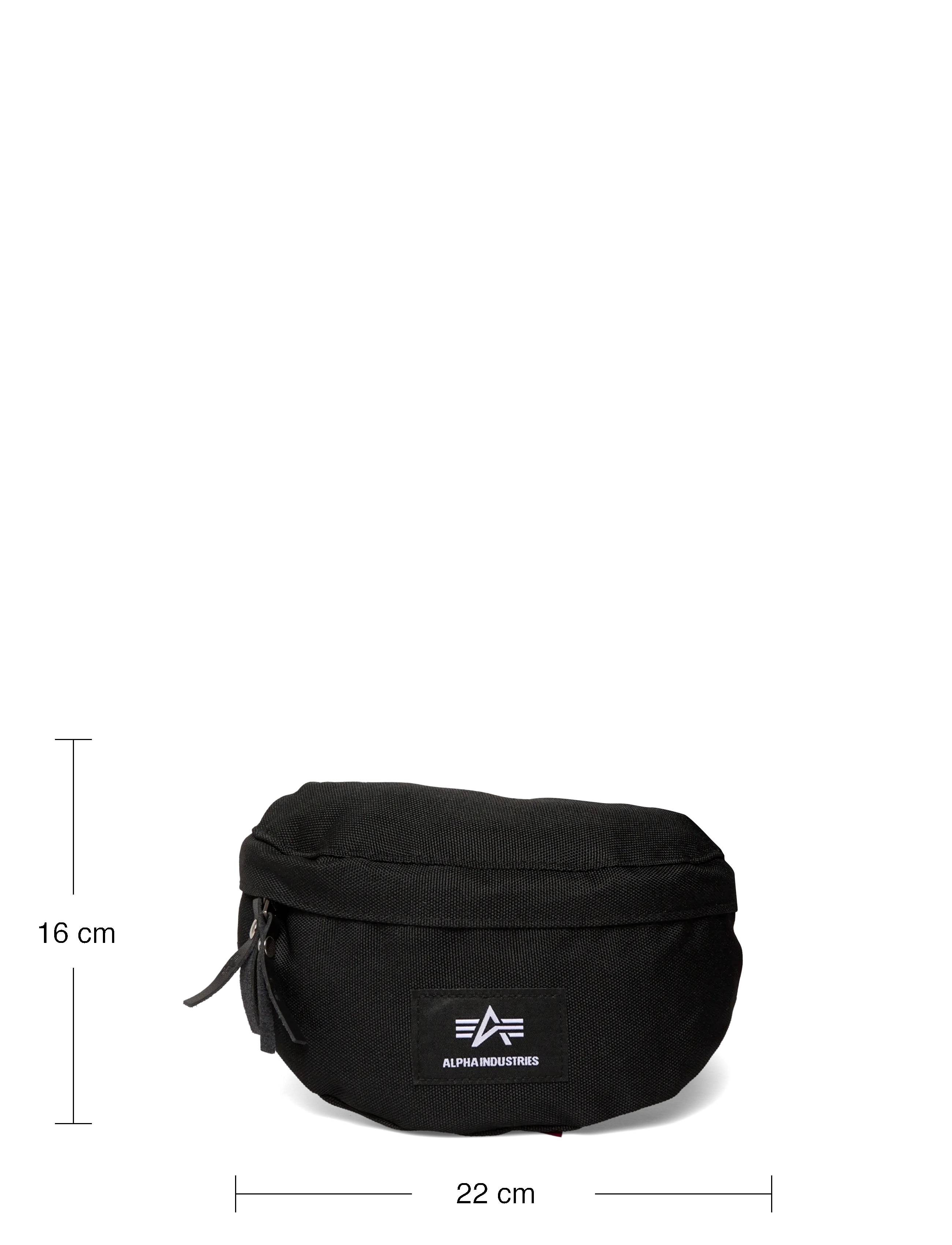 Alpha Industries - Big A Oxford Waist Bag - nach stil kaufen - black - 4