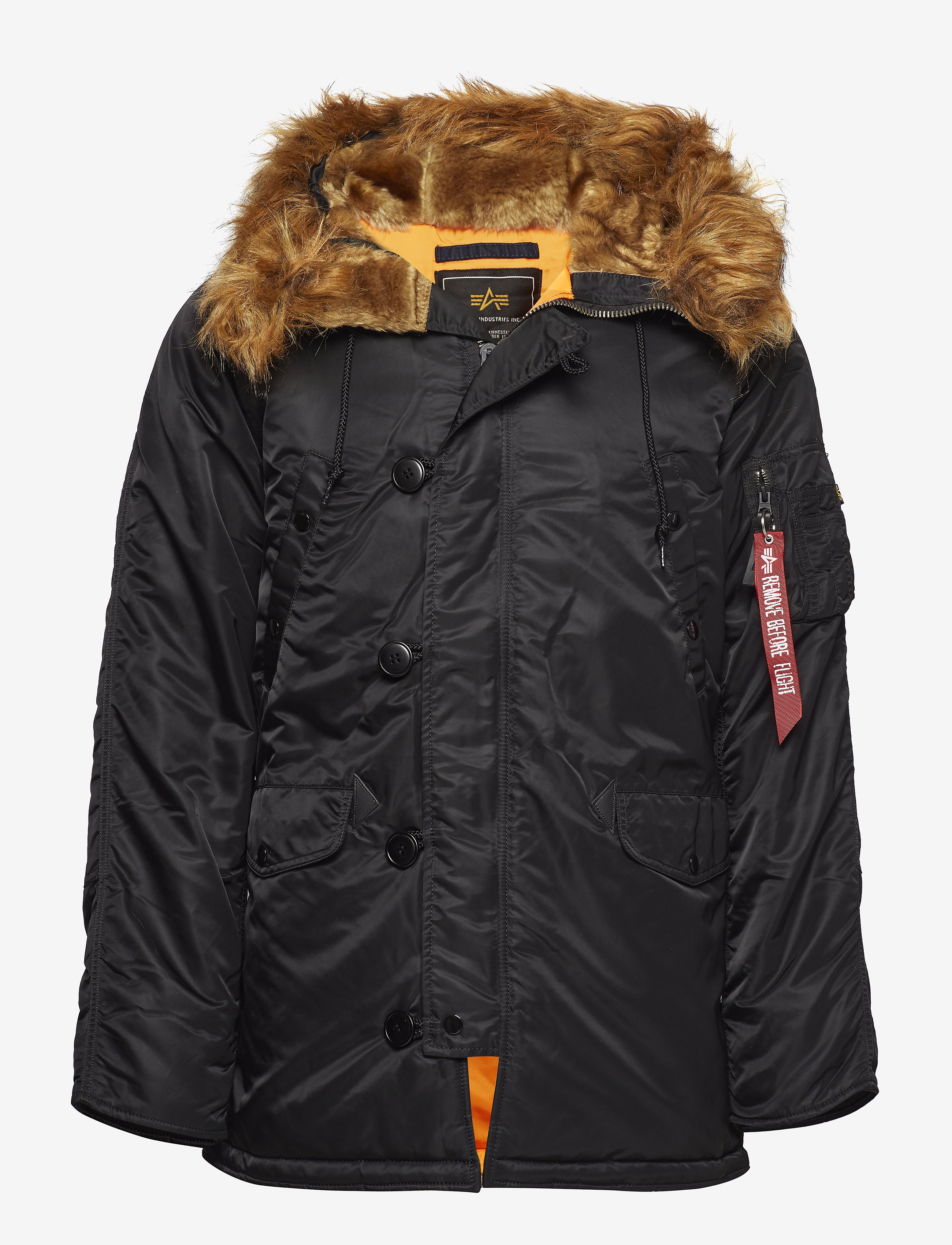 Alpha Industries N3B VF 59 - Parkas - BLACK / black