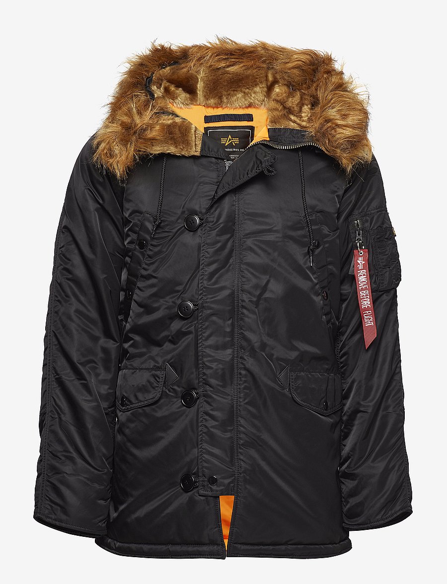 Alpha Industries - N3B VF 59 - parka jakas - black - 0