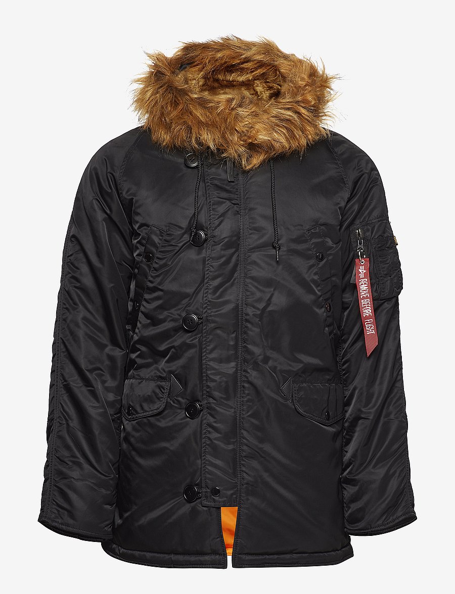 Alpha Industries - N3B VF 59 - parkad - black - 2