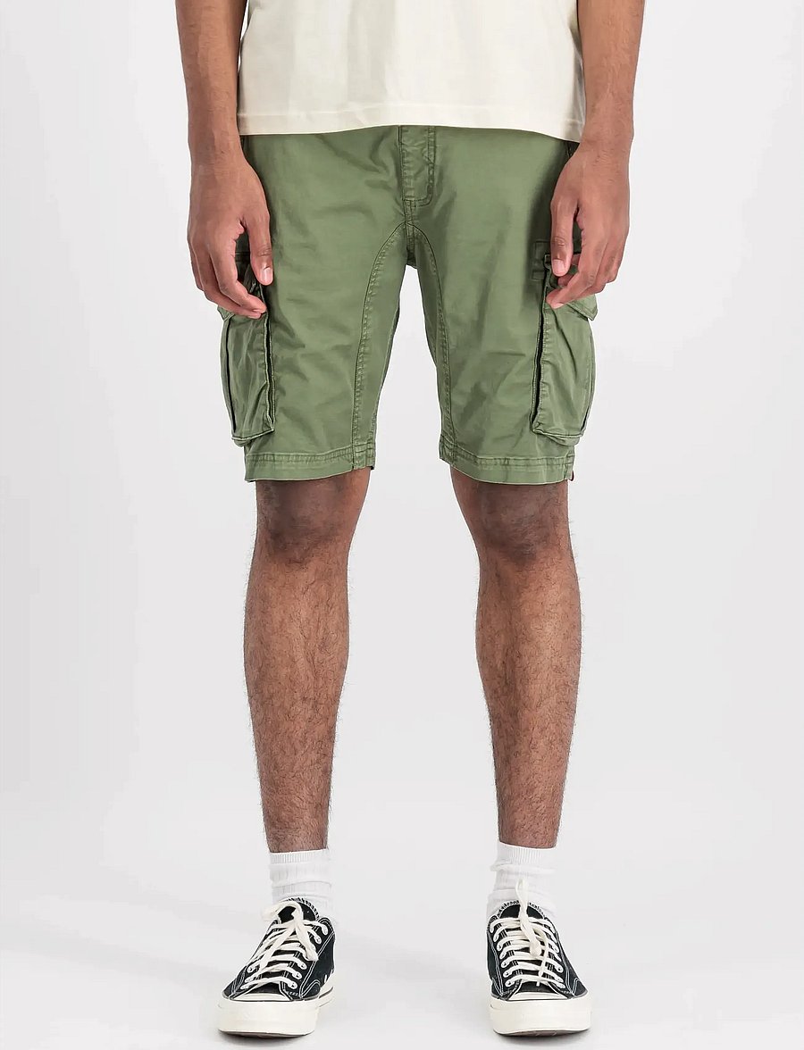 Alpha Industries - Cotton Twill Jogger Short - casual shorts - 432 - 0