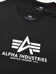 Alpha Industries - Basic T 2 Pack - kurzärmelige - black - 1