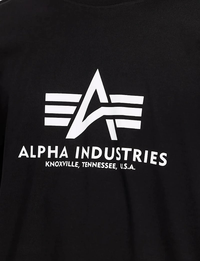 Alpha Industries - Basic T-Shirt BL 2 Pack - kortærmede t-shirts - black - 3