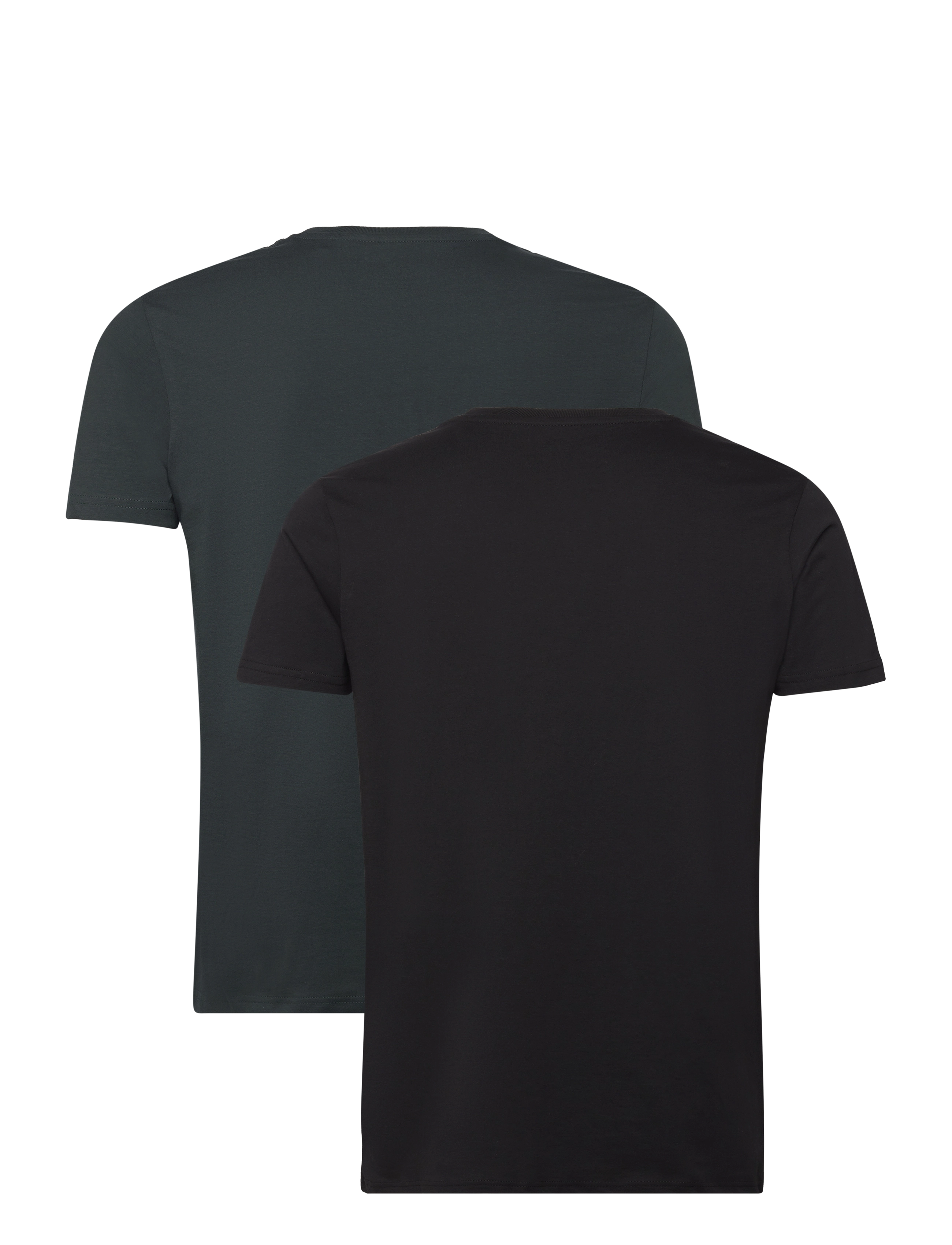 Alpha Industries - Basic T 2 Pack - black/dark petrol - 2