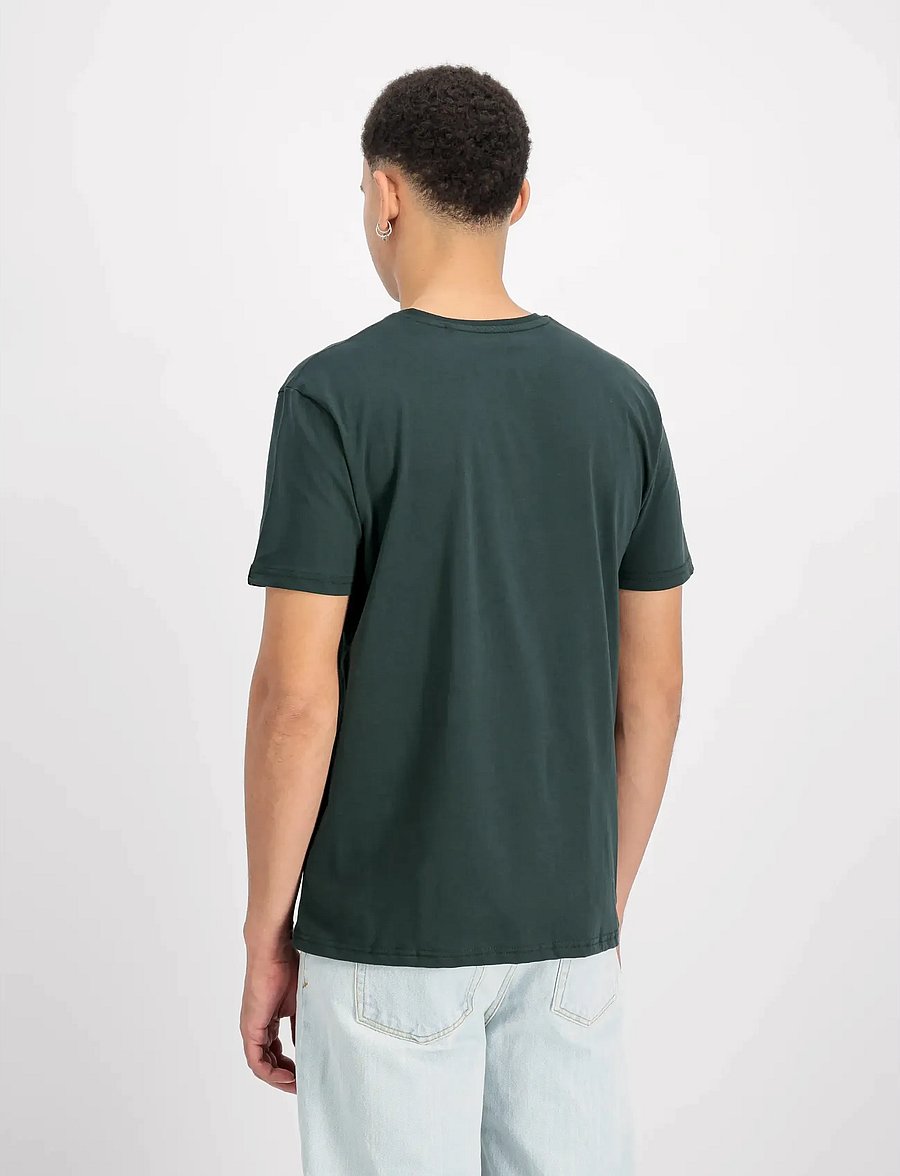 Alpha Industries - Basic T 2 Pack - kurzärmelig - black/dark petrol - 3