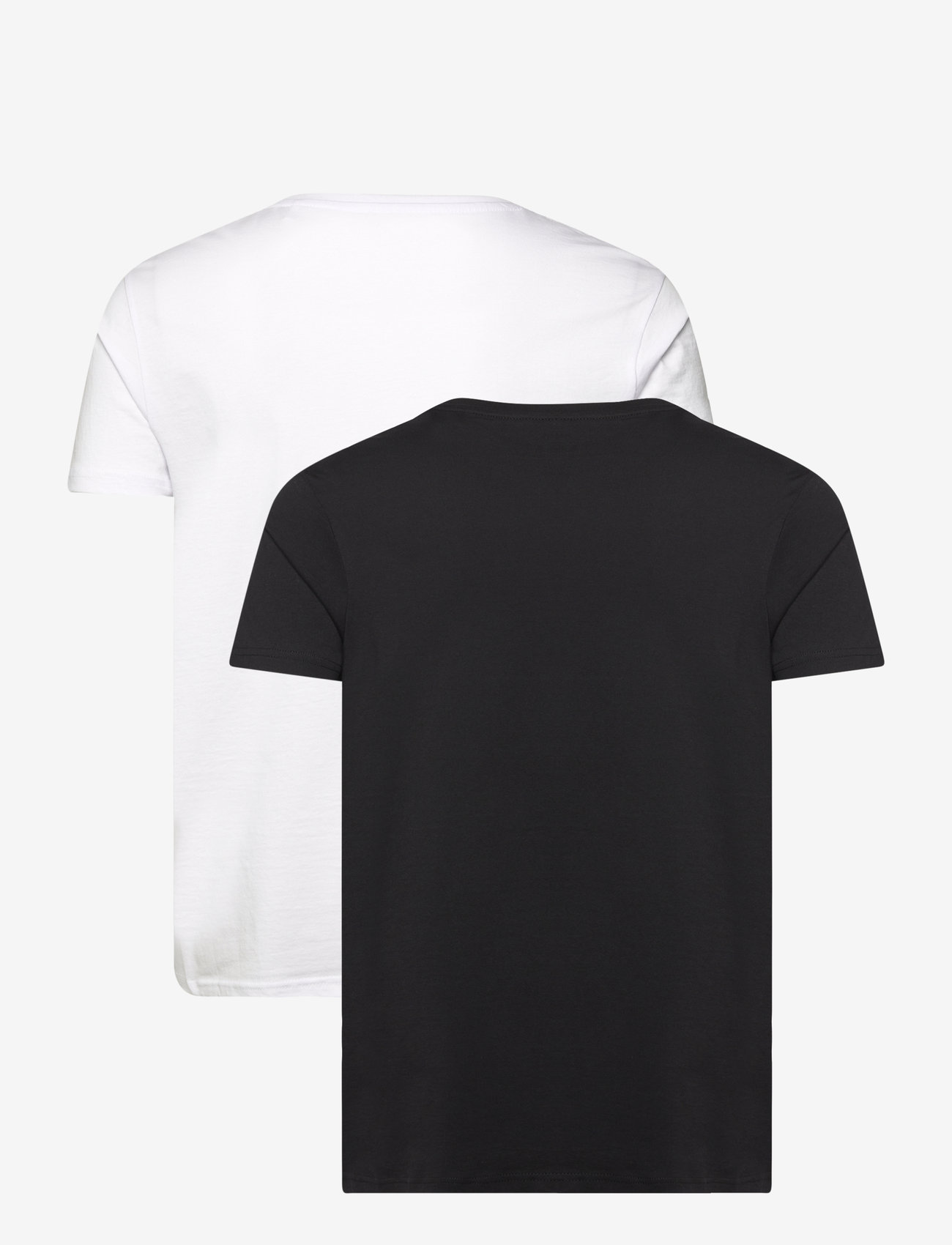 Alpha Industries - Basic T 2 Pack - t-shirts - black/white - 1