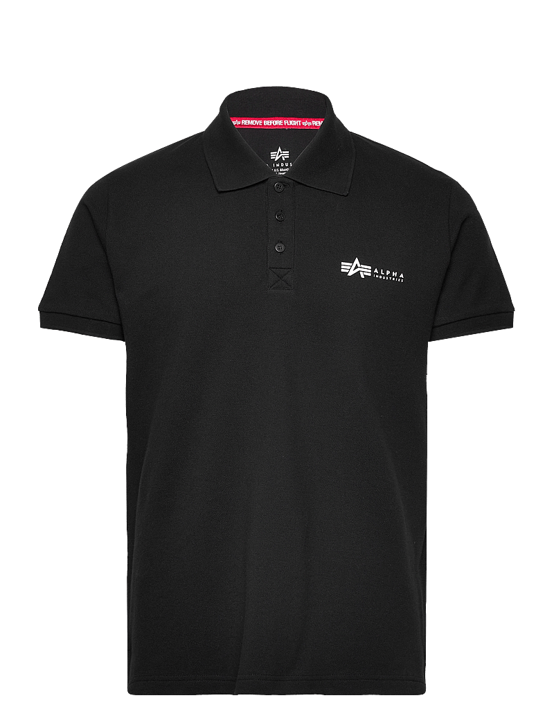 Alpha Industries - Basic Polo SL - short-sleeved polos - black - 1
