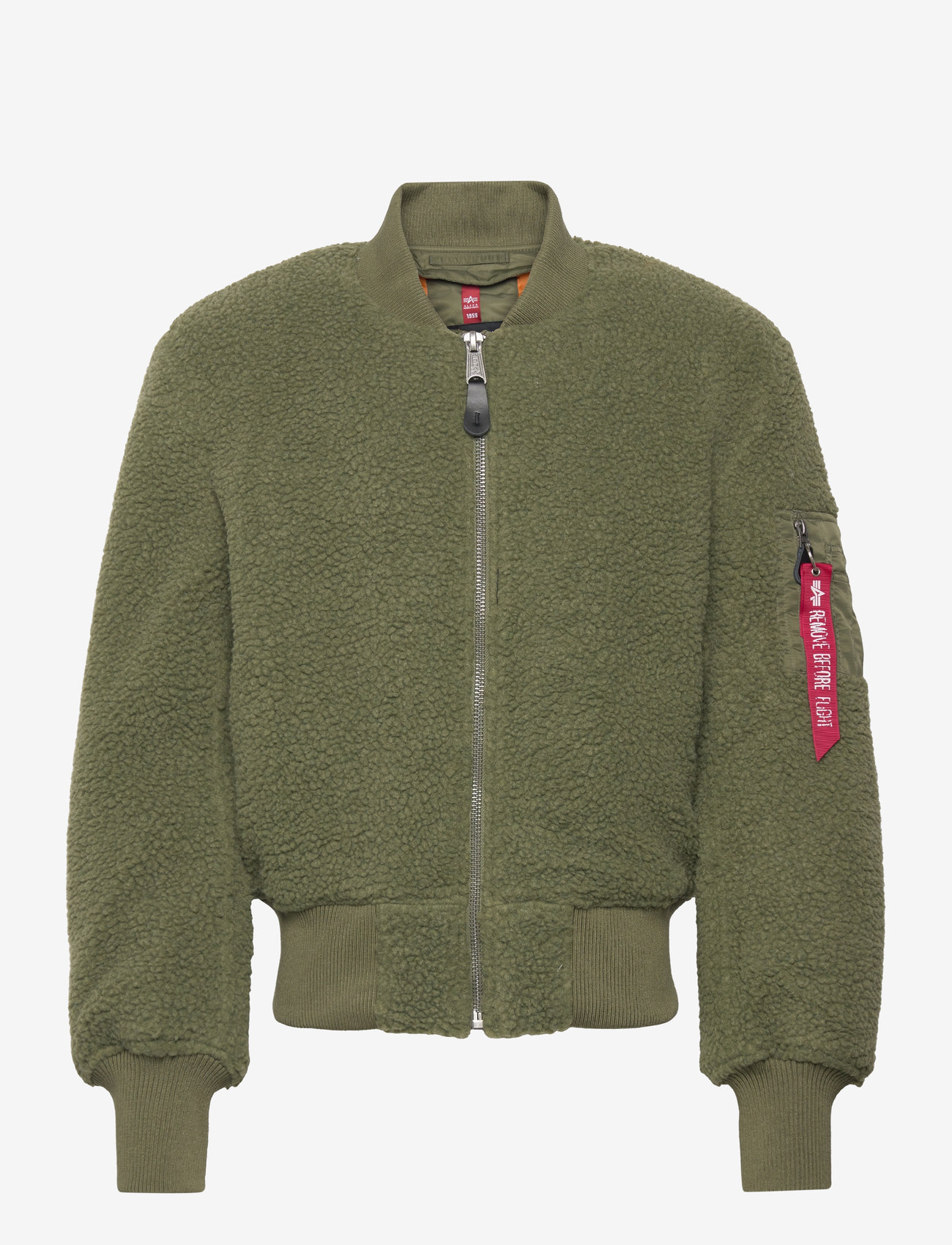Alpha Industries - MA-1 Teddy - mid layer jackets - sage-green - 0