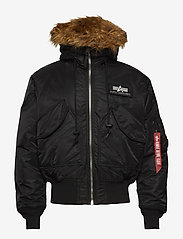 Alpha Industries - 45P Hooded Custom - winter jackets - black/reflective - 1