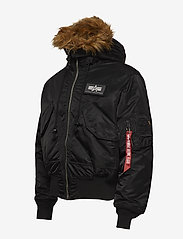Alpha Industries - 45P Hooded Custom - winter jackets - black/reflective - 4