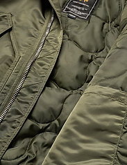 Alpha Industries - 45P Hooded Custom - winter jackets - dark green - 8