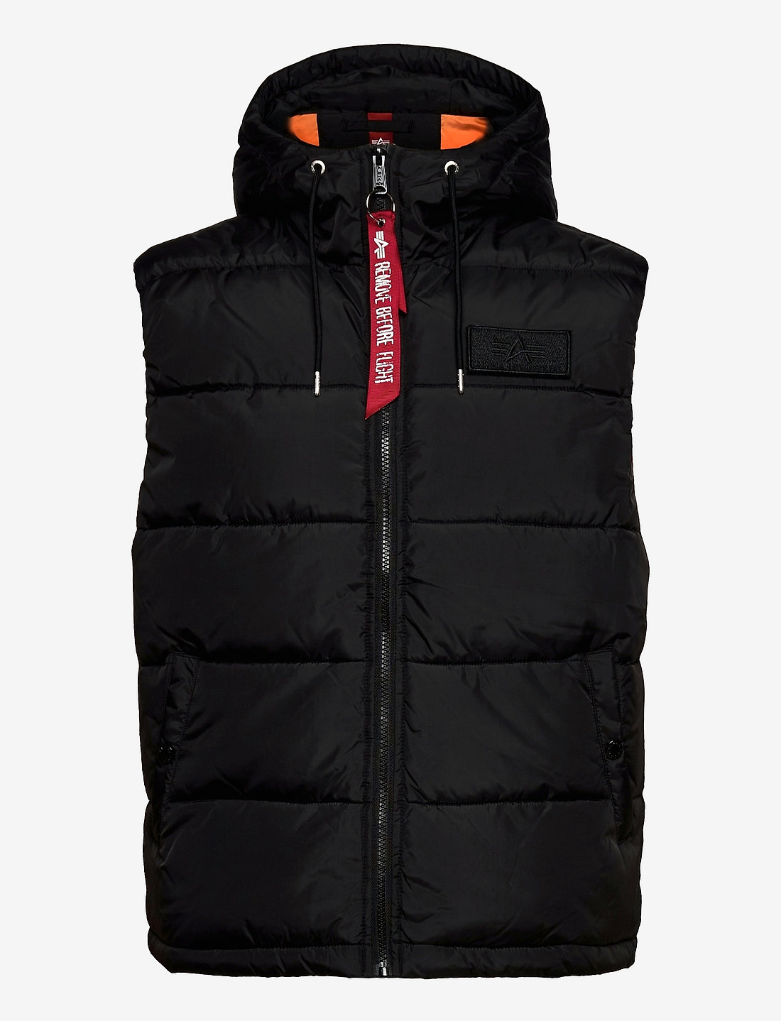 Alpha Industries Hooded Puffer Vest Fd – jackets & coats – shop at Booztlet