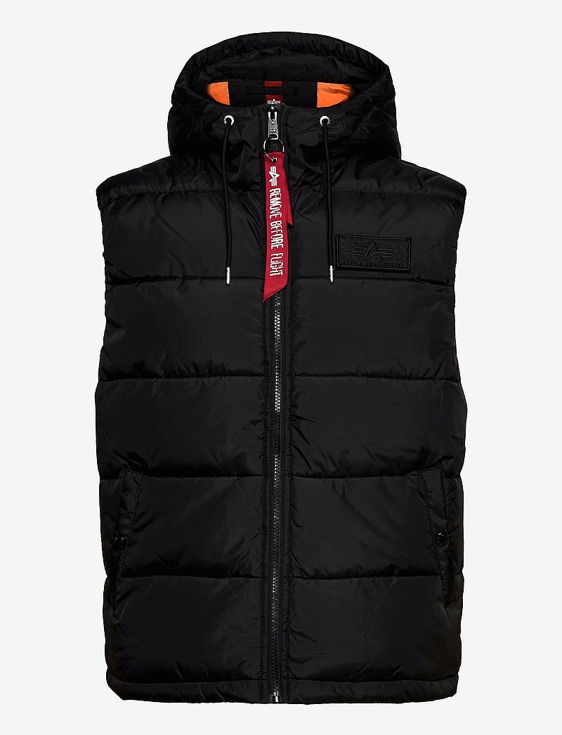 Alpha Industries - Hooded Puffer Vest FD - westen - black - 1