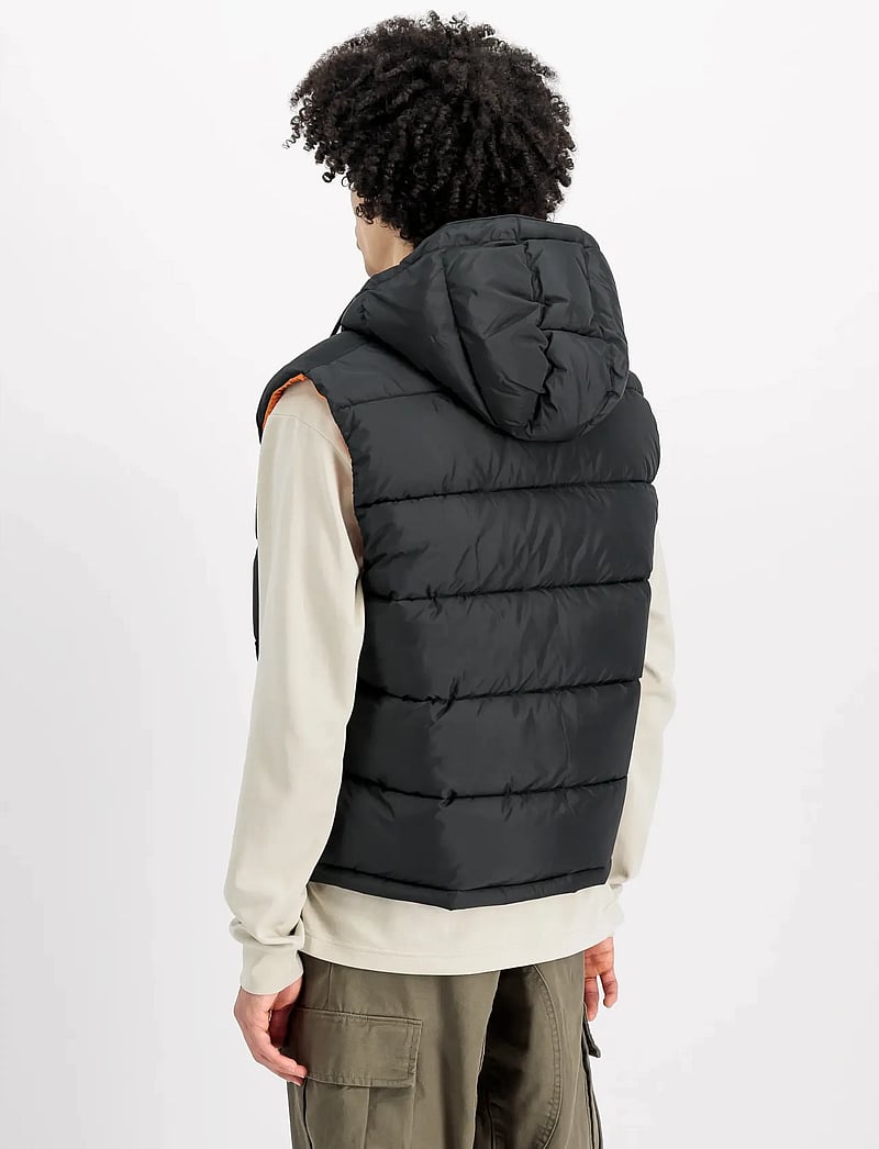 Alpha Industries - Hooded Puffer Vest FD - westen - black - 3
