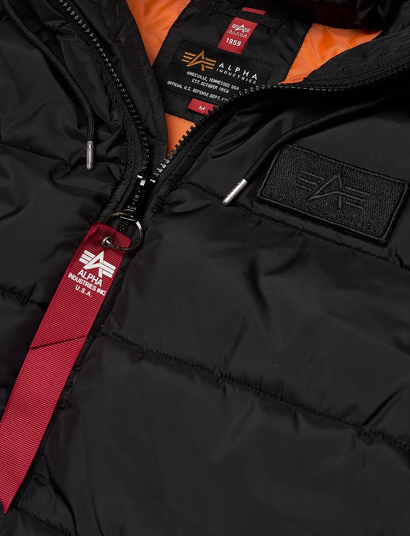 Alpha Industries - Hooded Puffer Vest FD - westen - black - 4