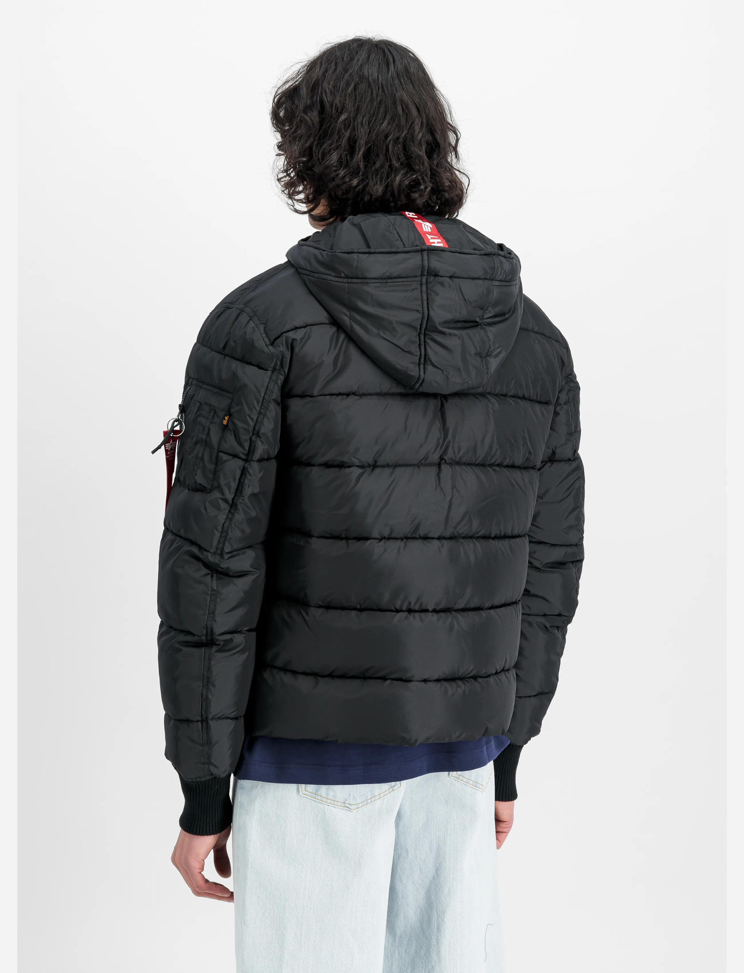 Alpha Industries - Hooded Puffer Alpha FD - black - 3