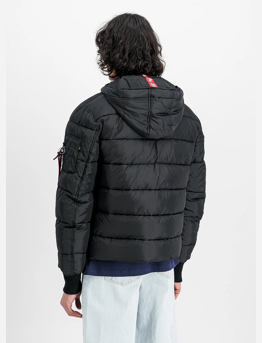 Alpha Industries - Hooded Puffer Alpha FD - black - 3