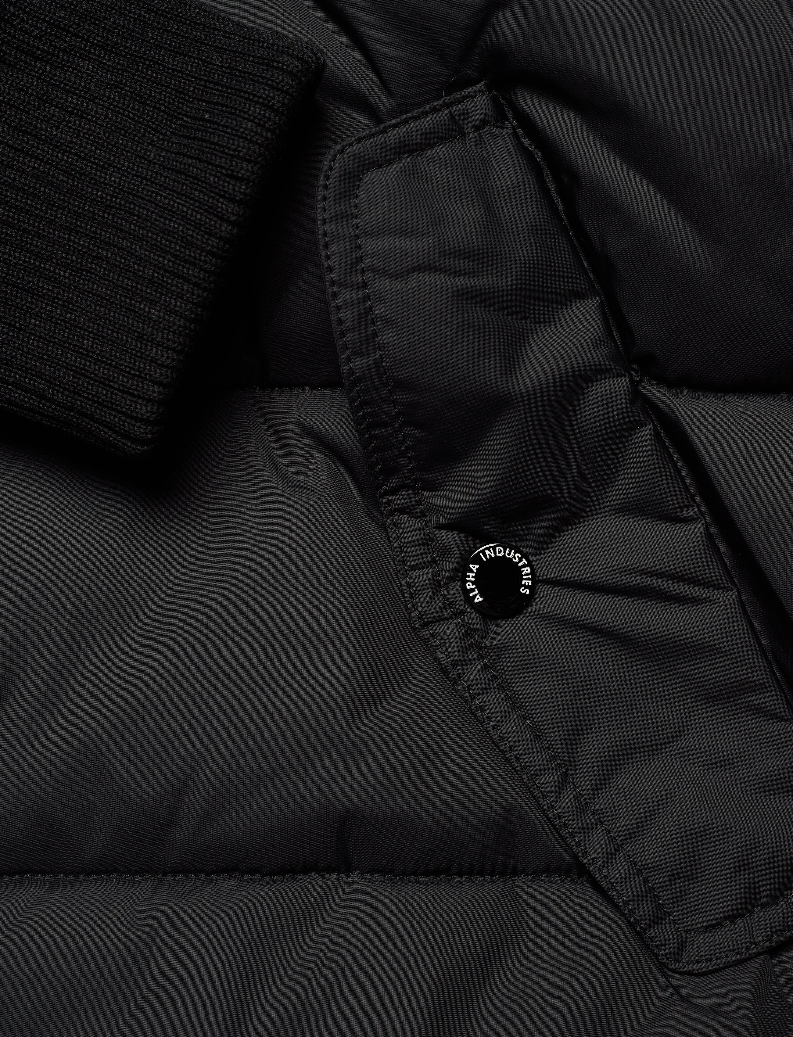 Alpha Industries - Hooded Puffer Alpha FD - black - 3