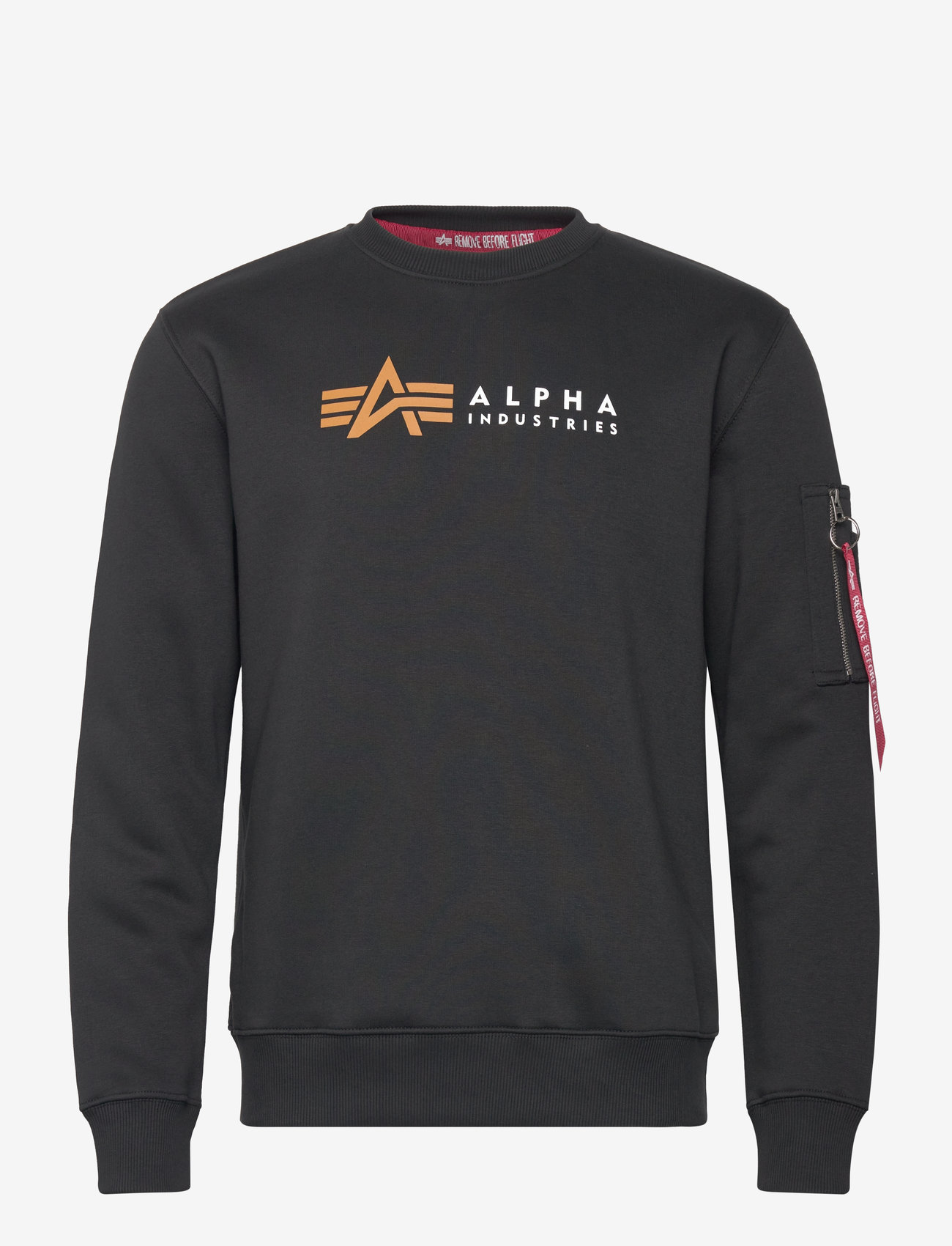Alpha Industries - Alpha Label Sweater - shop by style - black - 0
