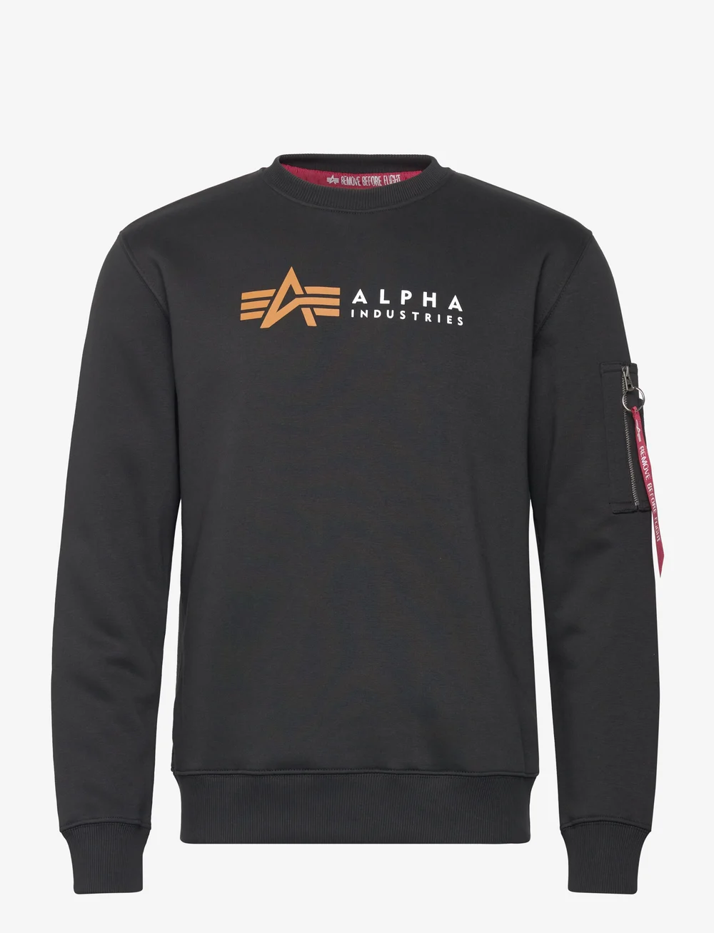 Alpha Industries - Alpha Label Sweater - osta stiili järgi - black - 0