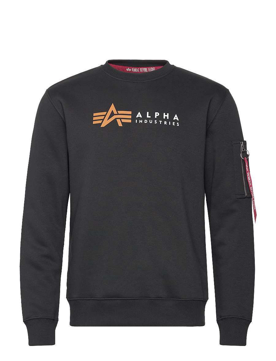 Alpha Industries - Alpha Label Sweatshirt - black - 1
