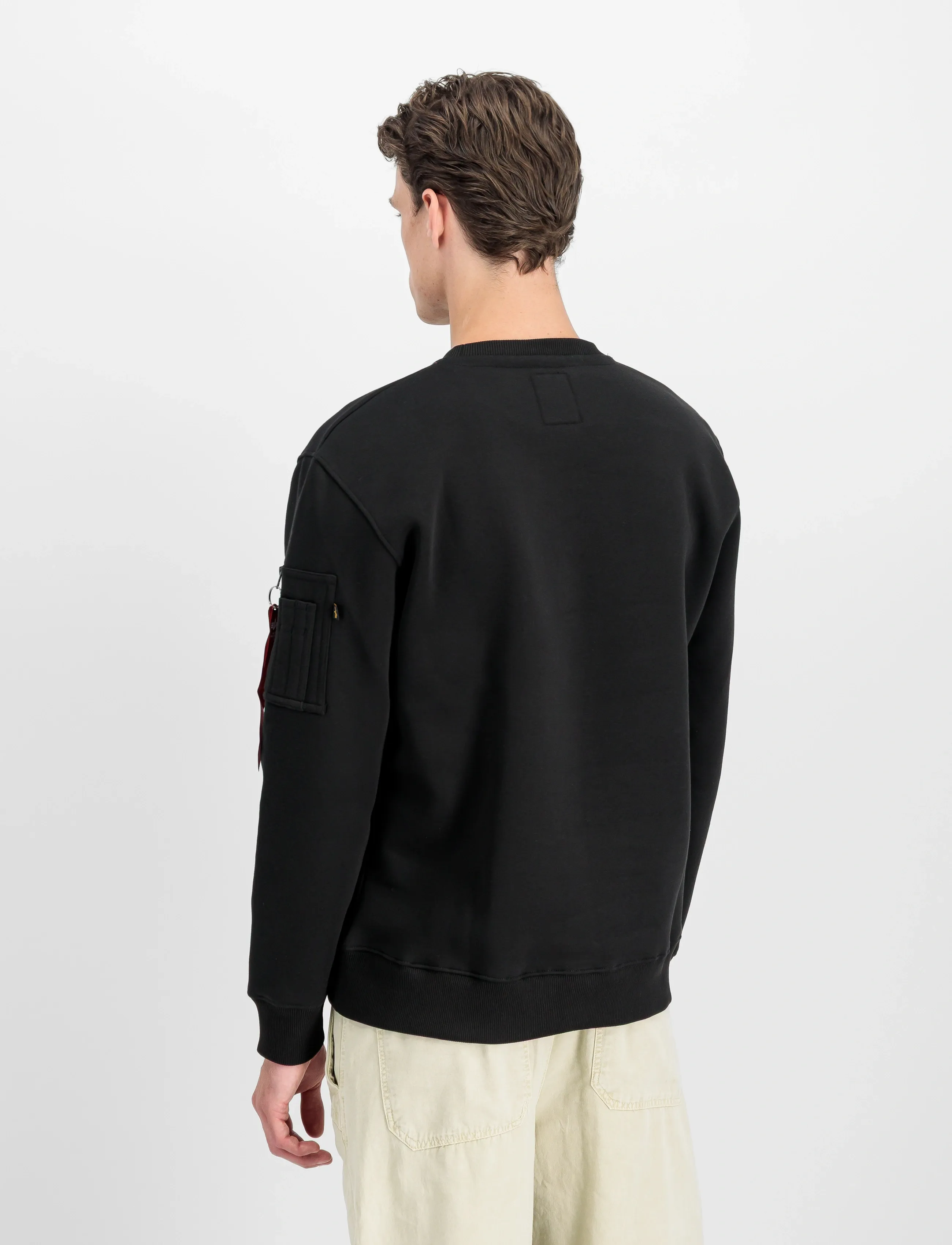 Alpha Industries - Alpha Label Sweatshirt - black - 3