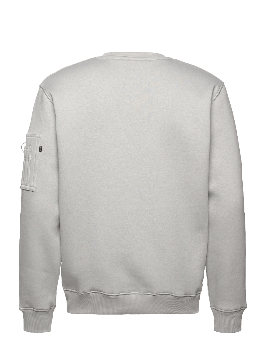 Alpha Industries - Alpha Label Sweatshirt - sweatshirts - pastel grey - 2