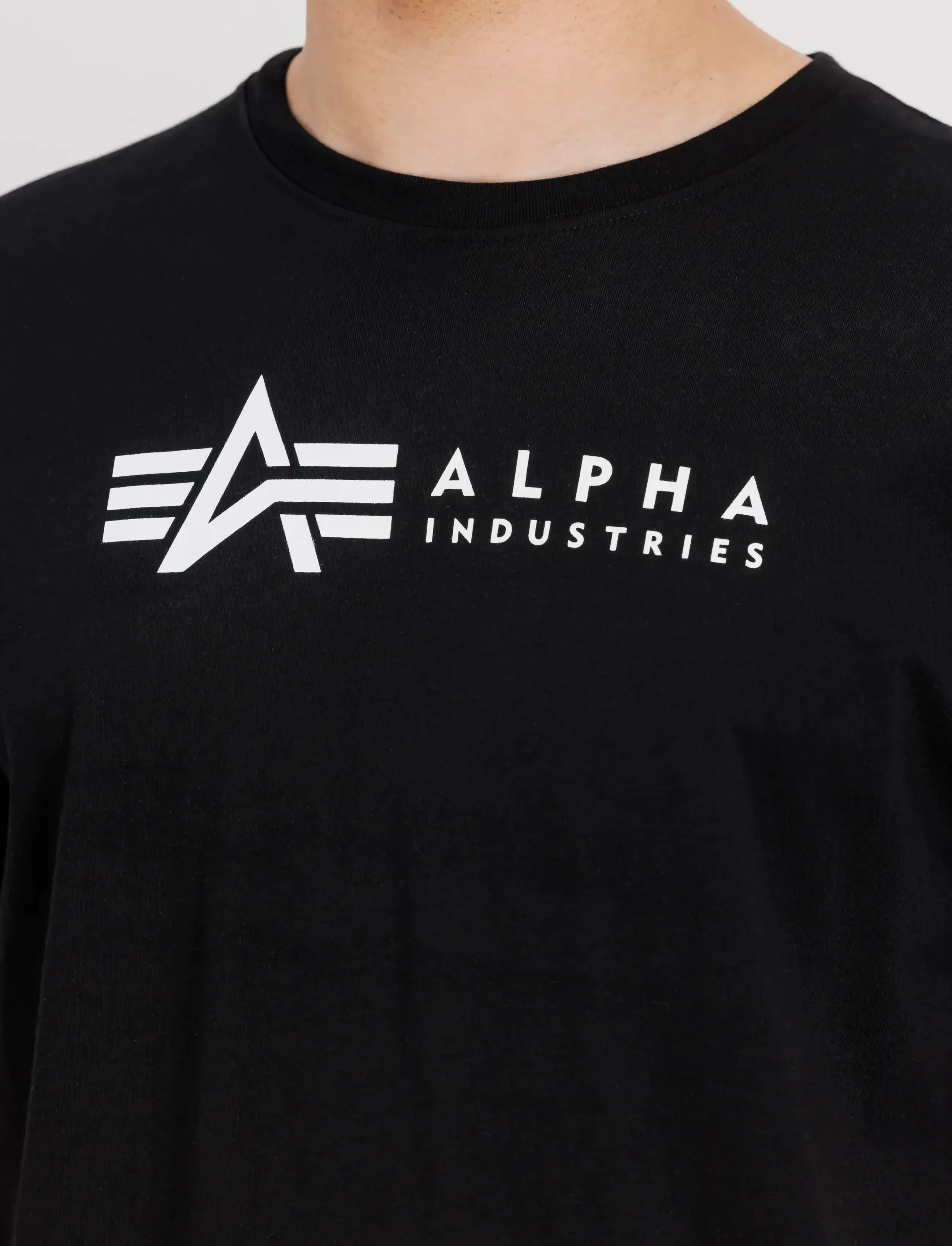 Alpha Industries - Alpha Label T 2 Pack - black/white - 4