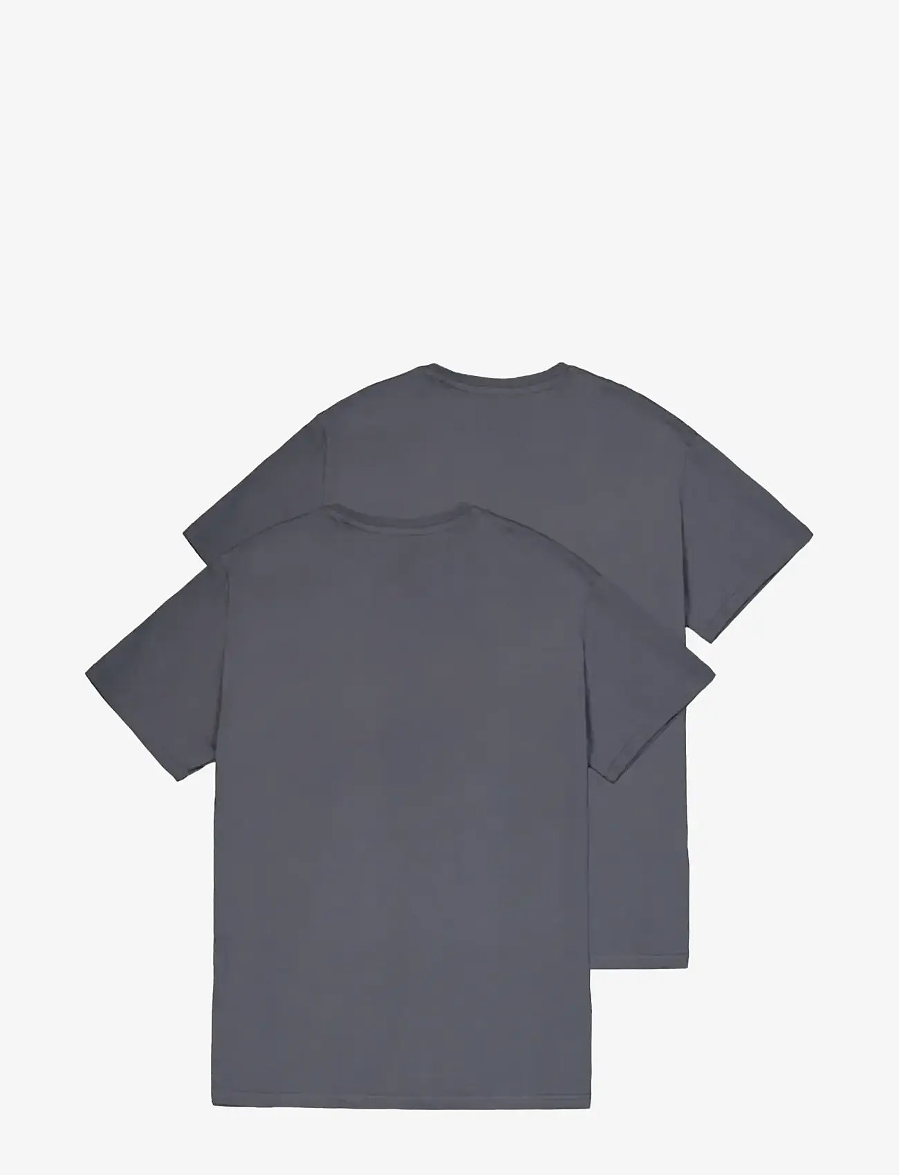 Alpha Industries - Alpha Label T-Shirt 2 Pack - multipack t-shirts - greyblack/black - 2