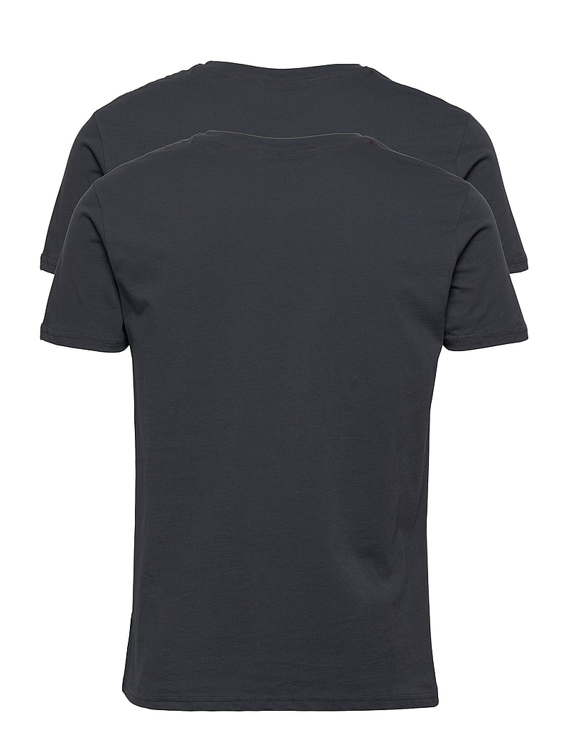Alpha Industries - Alpha Label T-Shirt 2 Pack - multipack t-shirts - greyblack/black - 1