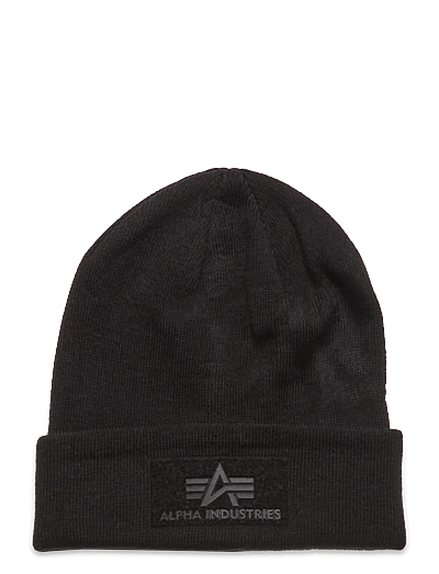 Alpha Industries VLC Beanie - Mützen - BLACK / black