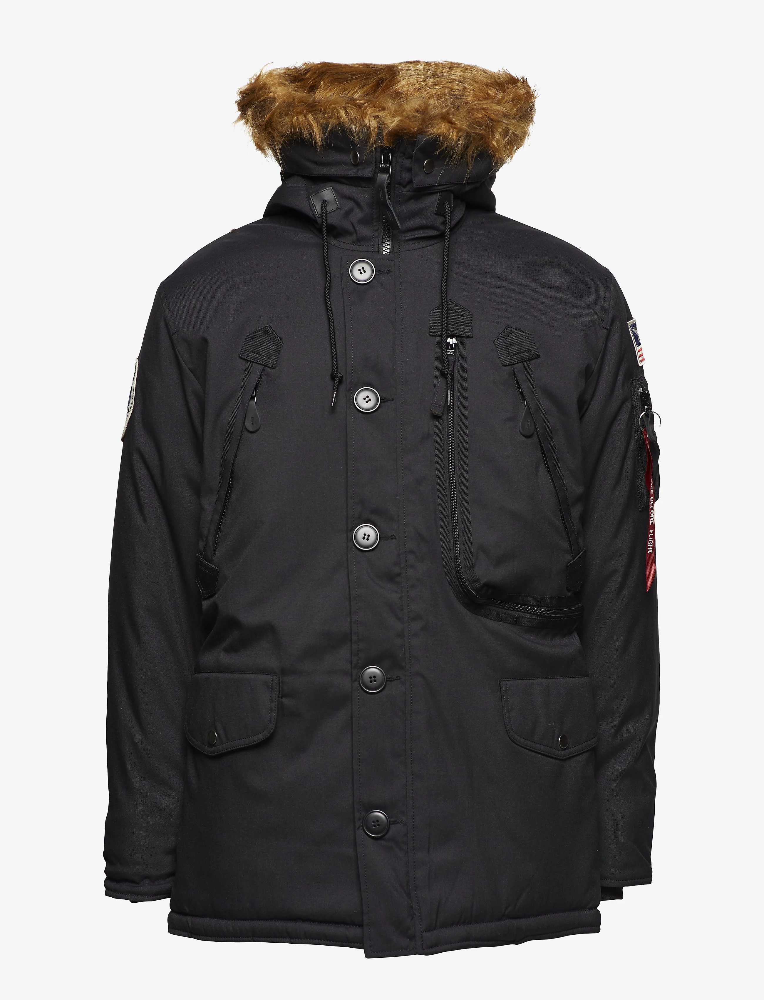 Alpha Industries - Polar Jacket - vinterjackor - black - 2