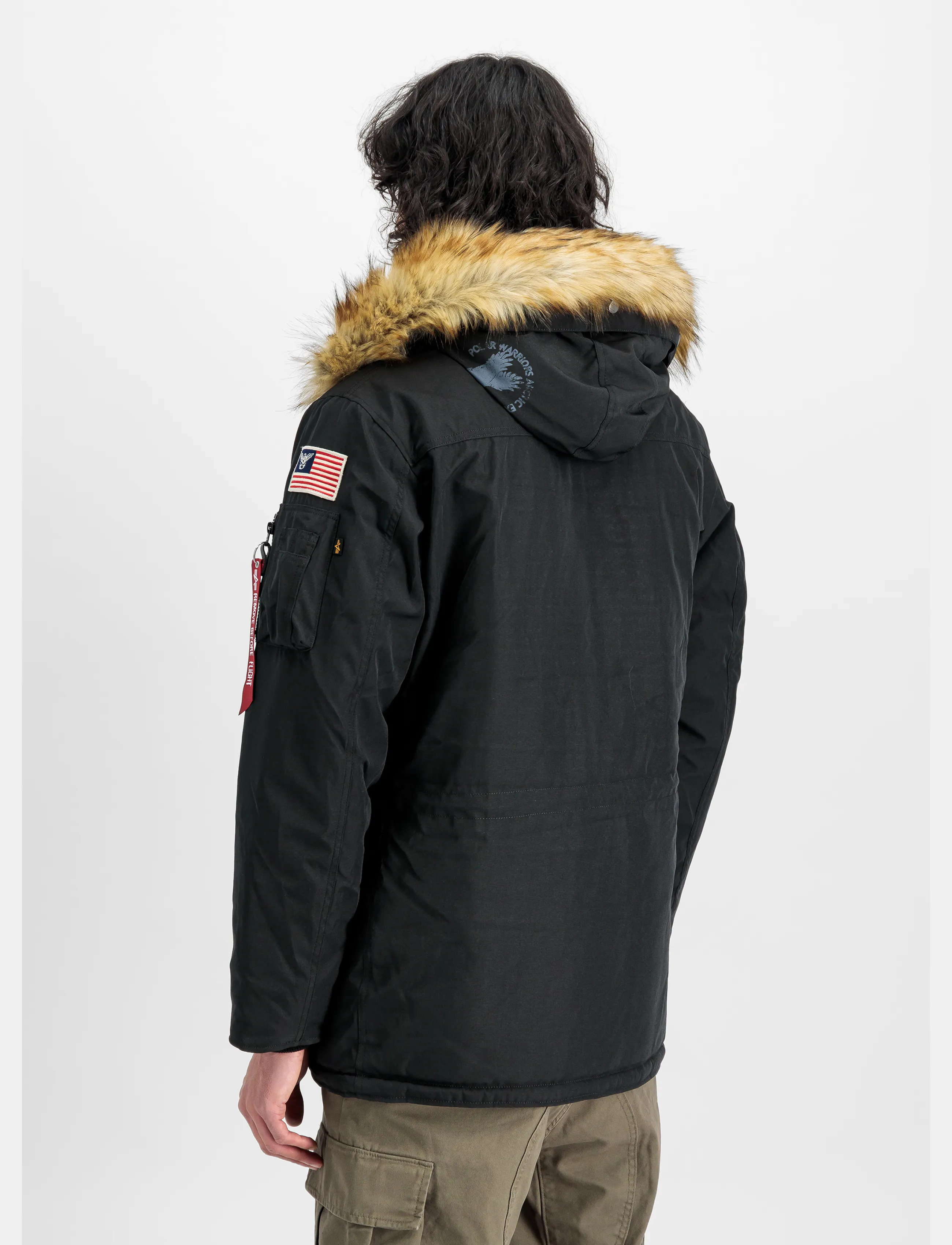 Alpha Industries - Polar Jacket - parkas - black - 5