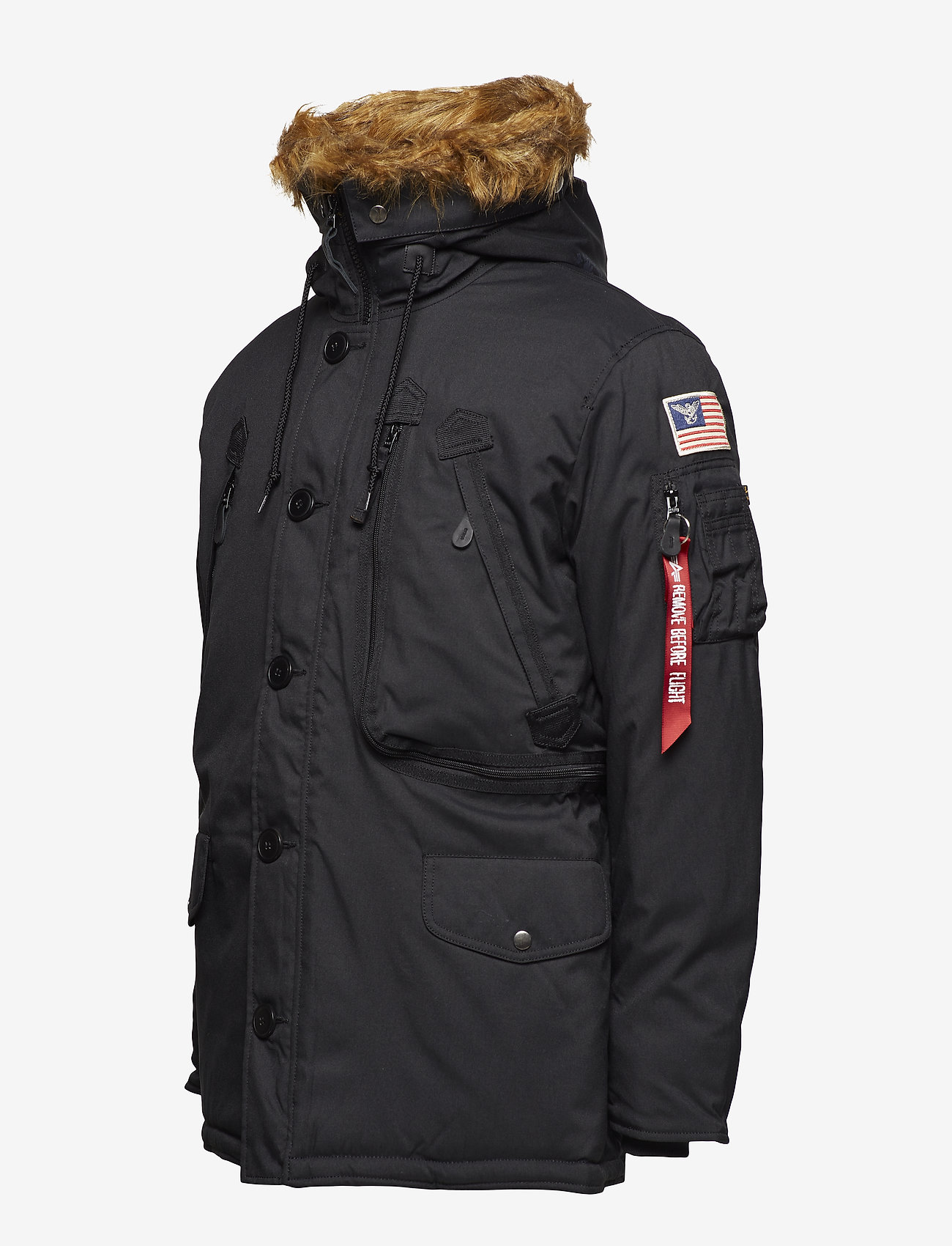 Alpha Industries - Polar Jacket - parkas - black - 4