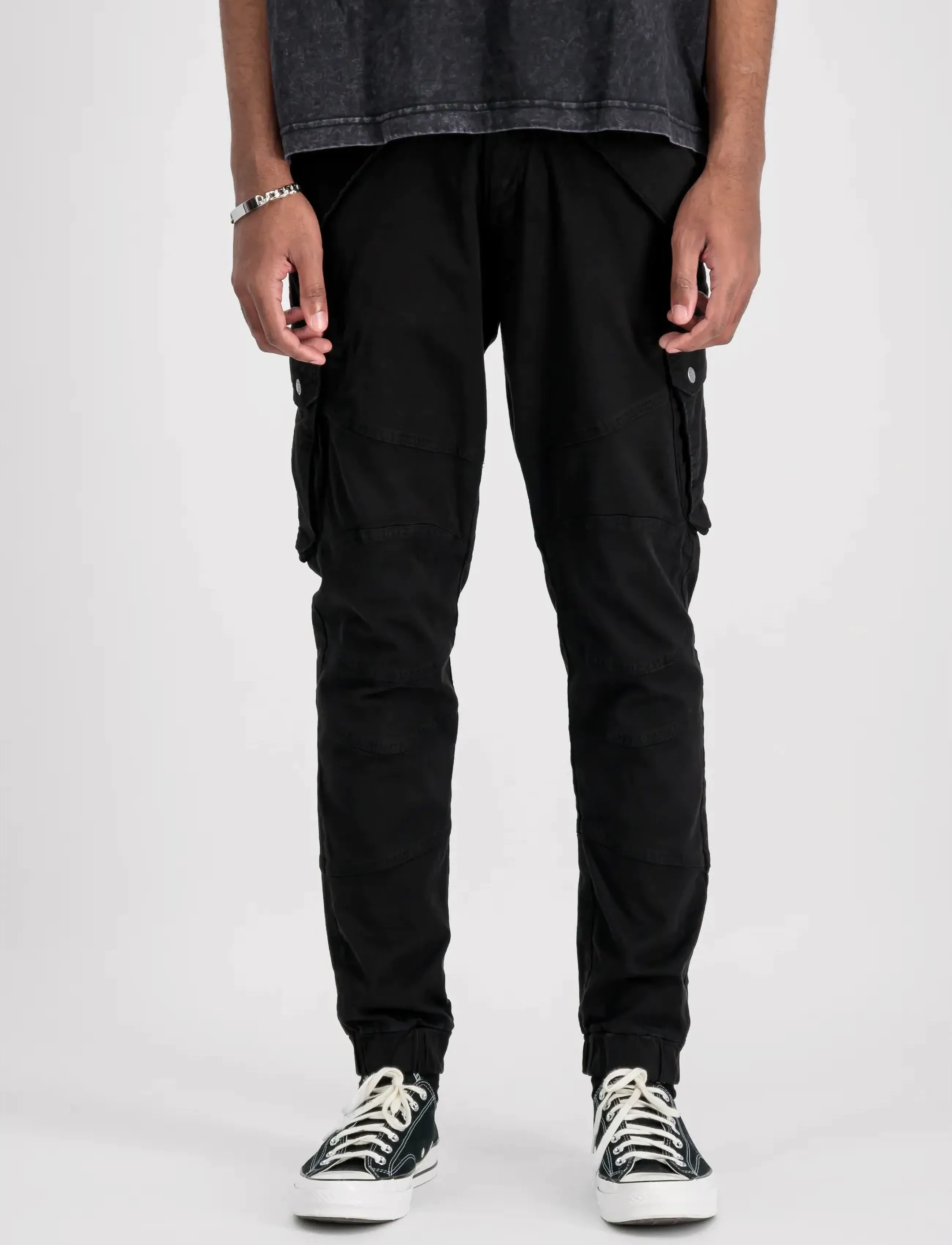 Alpha Industries Combat Pant, 31, Trousers, Schwarz - Cargo Pants, Männerswear